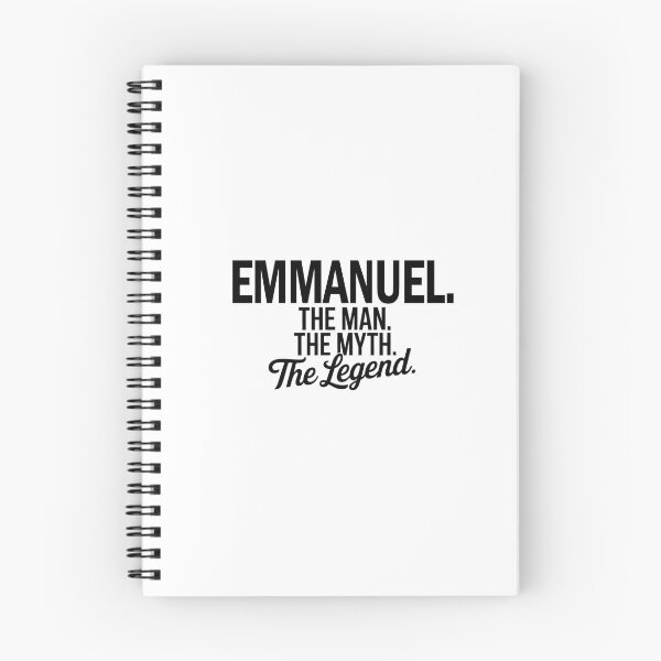 Item preview, Emmanuel Name Emmanuel The Man The Myth The legend designed and sold by Watsonarts.