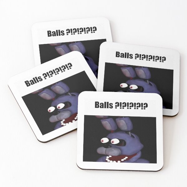 Item preview, Fnaf Bonnie Balls Meme designed and sold by DevoneCalli.