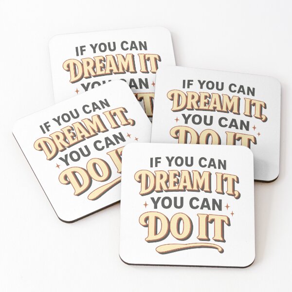 Item preview, If You Can Dream It You Can Do It designed and sold by Cute Alien.