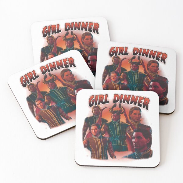 Item preview, Girl Dinner Raphael - Baldurs Gate 3 designed and sold by DevoneCalli.