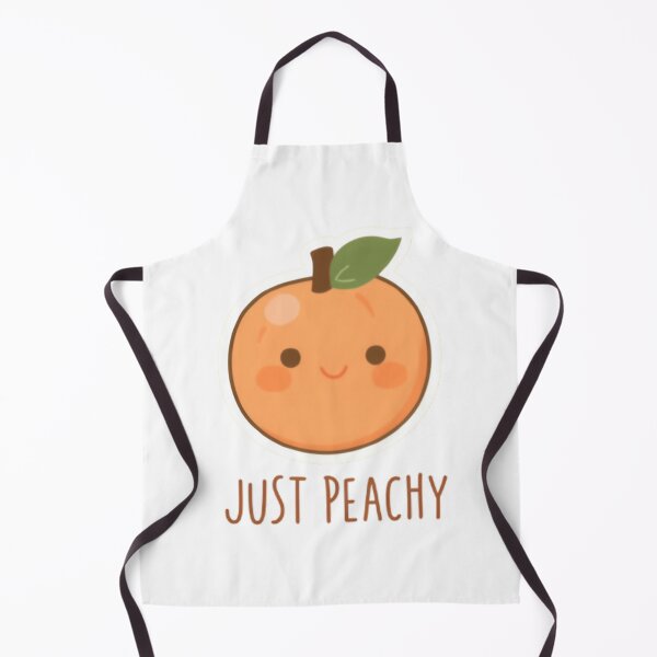 Item preview, Just Peachy Cute Peach Illustration – Aesthetic Pastel Design designed and sold by SunnyIris.