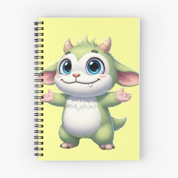 Item preview, Cute Green Cartoon Monster Character designed and sold by PrzyjaznyShop.