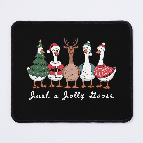 Item preview, Jolly Goose Christmas Shirt, Funny Festive Animal T-Shirt, Holiday Reindeer Santa Goose Tee, Cute Goose Lover Gift designed and sold by Sasikharn.