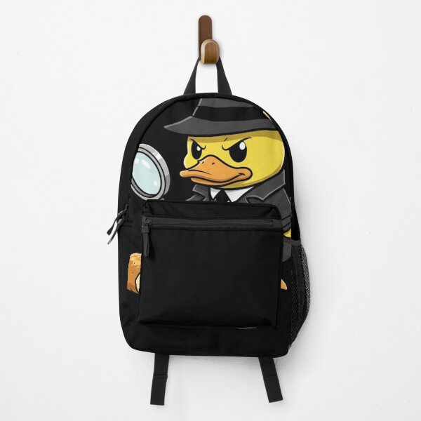Item preview, Detective Duck Cartoon – Funny Noir Duck with Magnifying Glass designed and sold by Whisky1111.