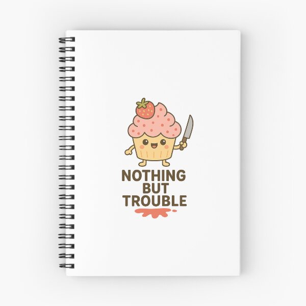 Item preview, Nothing but Trouble (Murder Cupcake) designed and sold by LeMotifRouge.