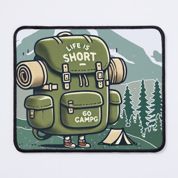 Item preview, Life is short, go camping v5., my camping friend designed and sold by DIVINE BODY LIFE .