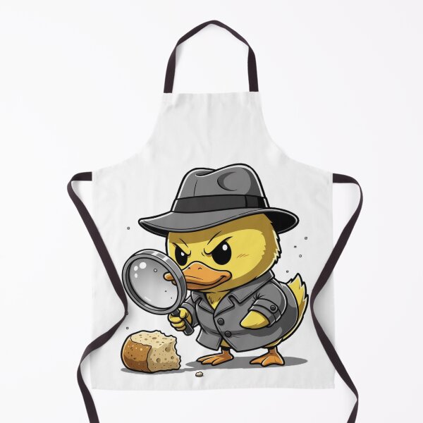 Item preview, Detective Duck Cute Cartoon – Funny Duck with Magnifying Glass designed and sold by Whisky1111.
