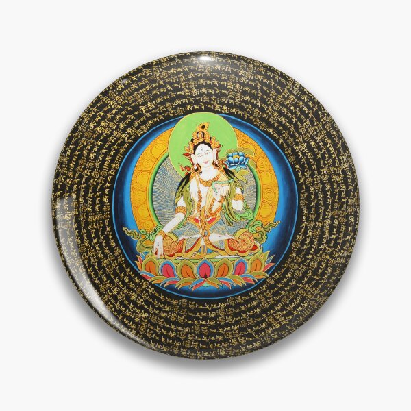 Item preview, Green Tara Buddhist Mandala 59 designed and sold by GuyBlank.