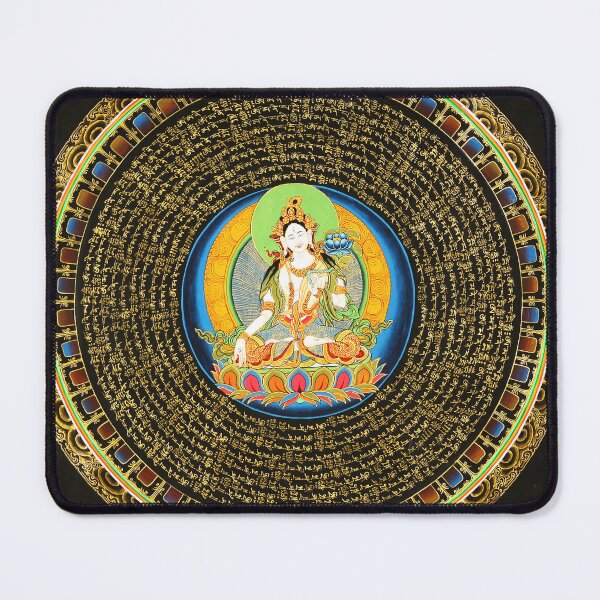 Item preview, Green Tara Buddhist Mandala 59 designed and sold by GuyBlank.