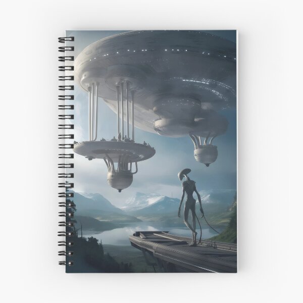 Item preview, Meeting with aliens. designed and sold by MyHappyArtShop.