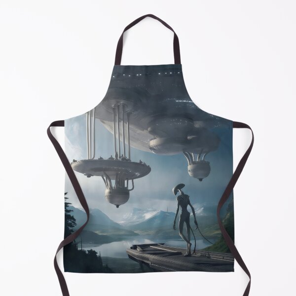 Item preview, Meeting with aliens. designed and sold by MyHappyArtShop.