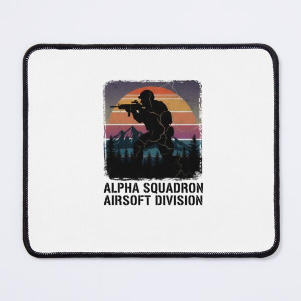 Item preview, Alpha Squadron Airsoft Division - Tactical Retro designed and sold by SupraShore.