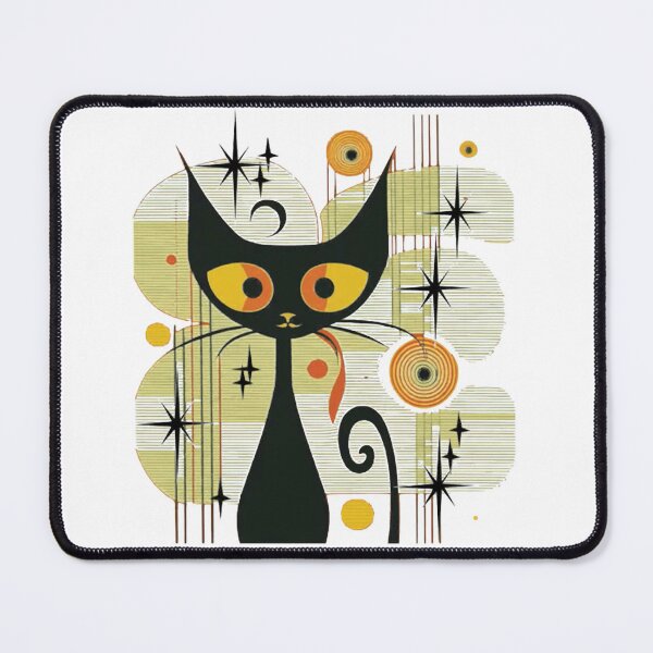Item preview, Mid Century Modern Atomics Cat  designed and sold by DevoneCalli.