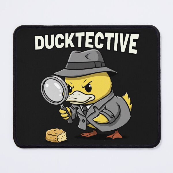 Item preview, Detective Duck Cute Cartoon – Funny Ducktective designed and sold by Whisky1111.