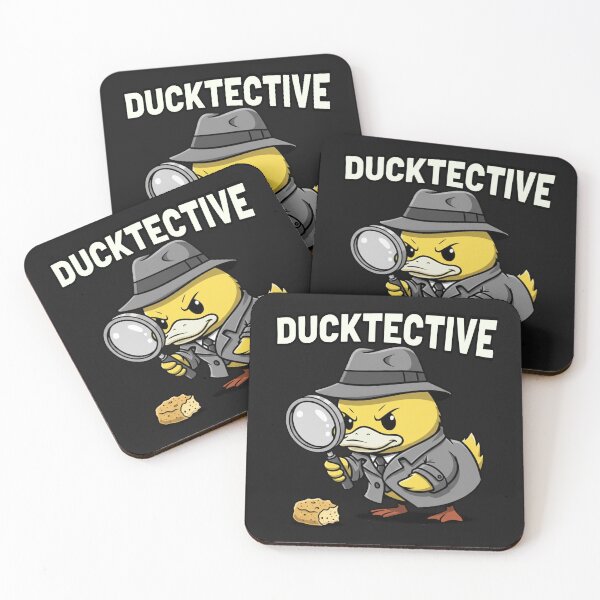 Item preview, Detective Duck Cute Cartoon – Funny Ducktective designed and sold by Whisky1111.