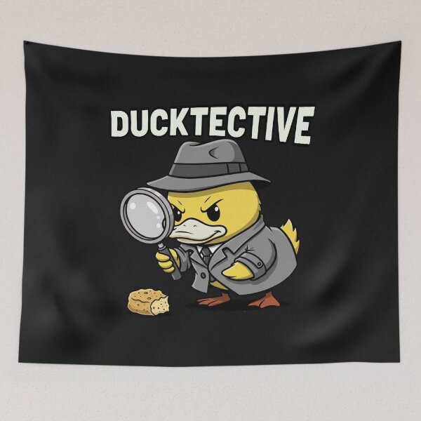 Item preview, Detective Duck Cute Cartoon – Funny Ducktective designed and sold by Whisky1111.