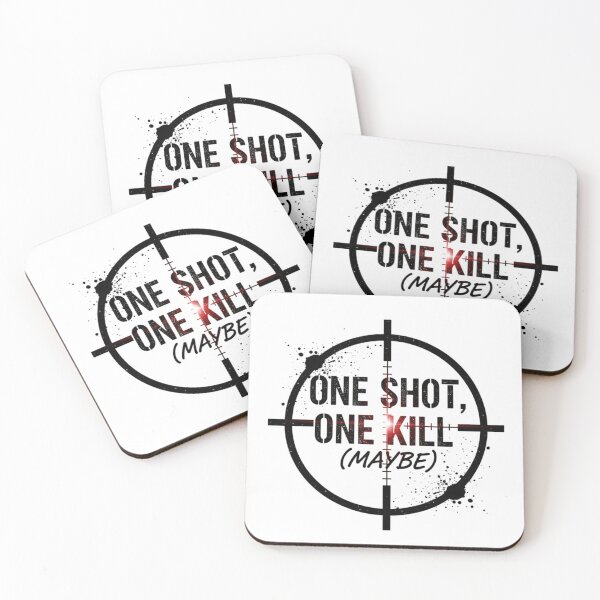 Item preview, One Shot One Kill Maybe - Gaming Sniper Scope designed and sold by SupraShore.