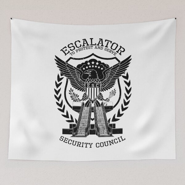 Item preview, Escalator Security Council Funny Political American Eagle designed and sold by GrandeDuc.