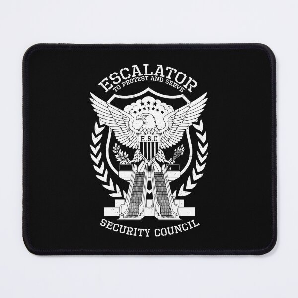 Item preview, Escalator Security Council Funny Political American Eagle designed and sold by GrandeDuc.