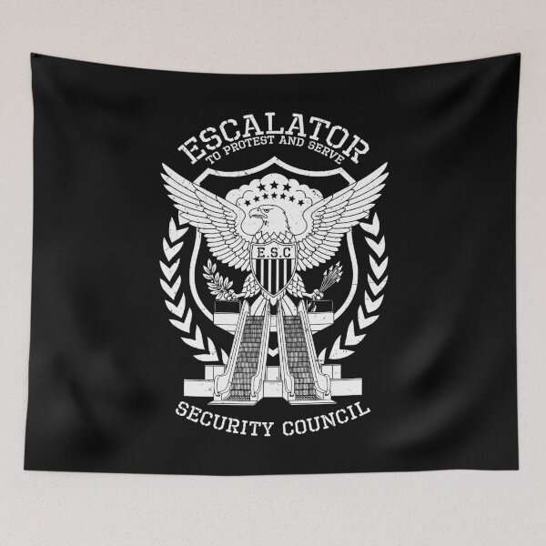 Item preview, Escalator Security Council Funny Political American Eagle designed and sold by GrandeDuc.