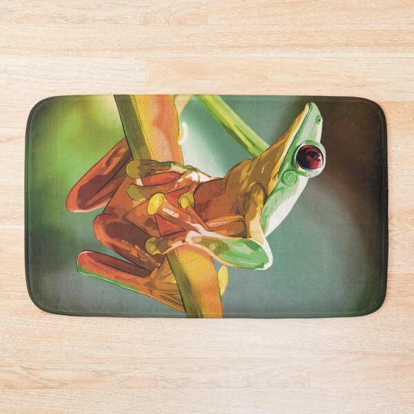 Item preview, Tree frog Art Print designed and sold by branart.store.