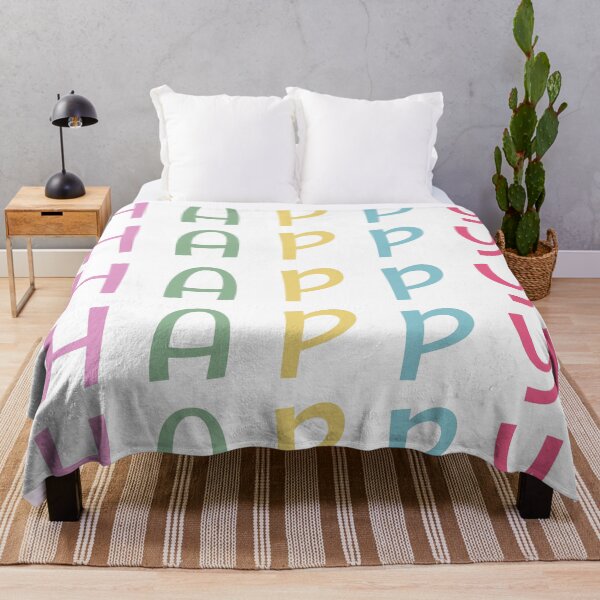 Item preview, Colorful Happy Letters designed and sold by 0606PM.