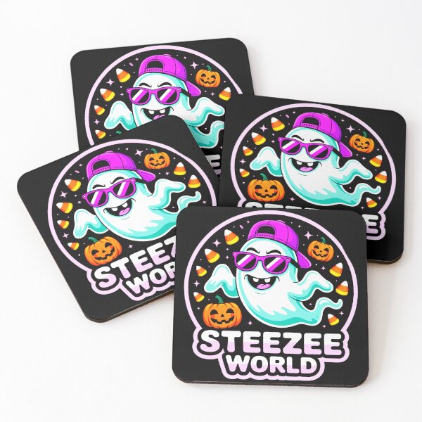 Item preview, Halloween Ghost With Sunglasses by Steezee World designed and sold by SteezeeStore.