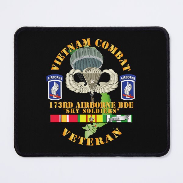 Item preview, Army - Vietnam Combat Infantry Veteran w 173rd Airborne Bde SSI V1 designed and sold by Military Insignia Products.