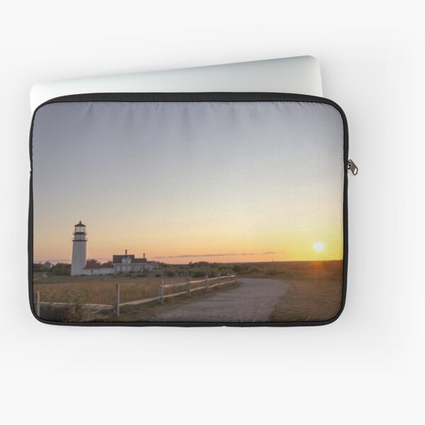 Cape Cod Lighthouse at Sunset Laptop Sleeve
