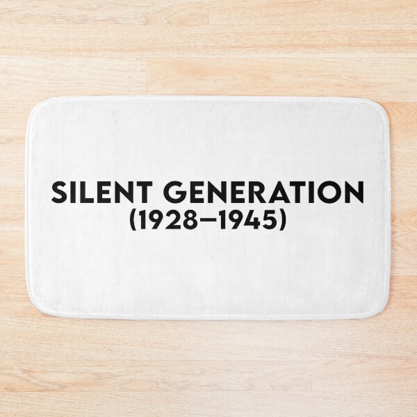 Item preview, The Silent Generation - Born 1928–1945 - Black txt X 300 designed and sold by Military Insignia Products.