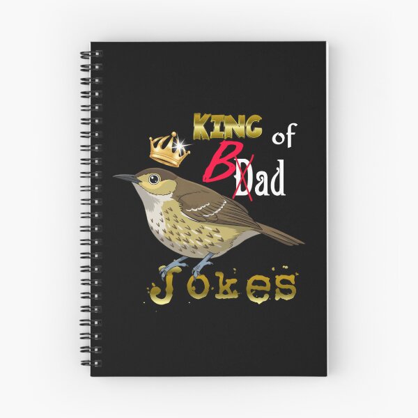Item preview, King of B(D)ad Jokes designed and sold by Cotton-Fox.