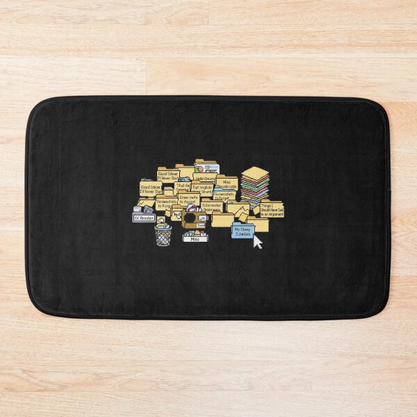Item preview, Chaotic Desktop Folders – Funny Pixel Art Meme designed and sold by Whisky1111.