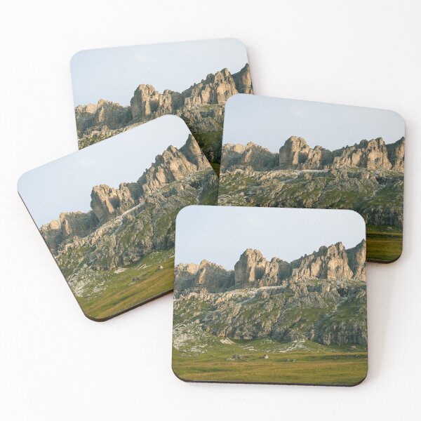 Item preview, Golden Light on Rocky Dolomite Peaks designed and sold by alicjamiekina.
