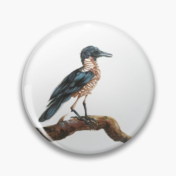 Item preview, skeleton crows on a branch designed and sold by MortyMatri.