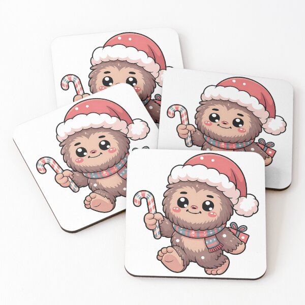 Item preview, Bigfoot Christmas — Cute Holiday Bigfoot designed and sold by Jaanussar.