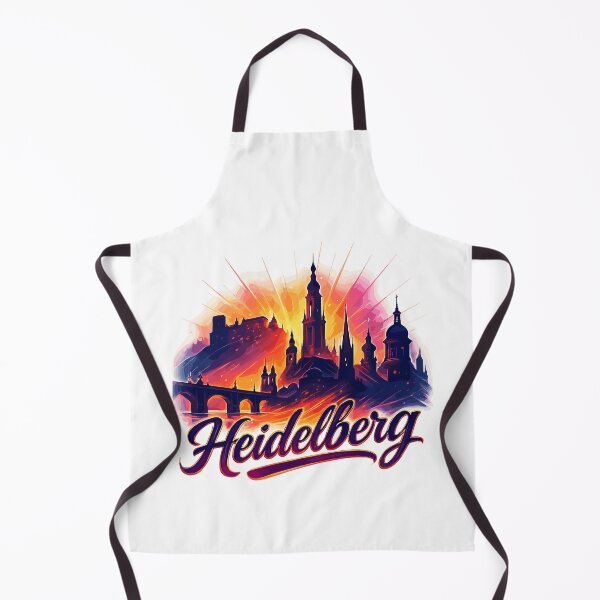 Item preview, Heidelberg city silhouette magnificent gift designed and sold by Pineapple-Tree.