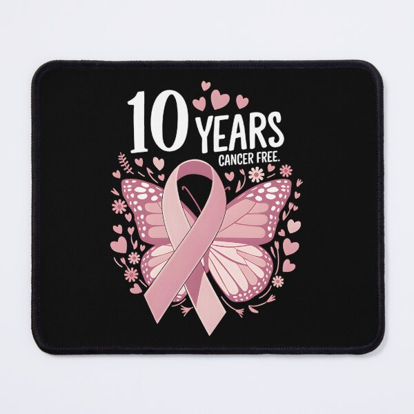 Item preview, 10 Years Breast Cancer Free Survivor Butterfly designed and sold by aprilbonnieuth.