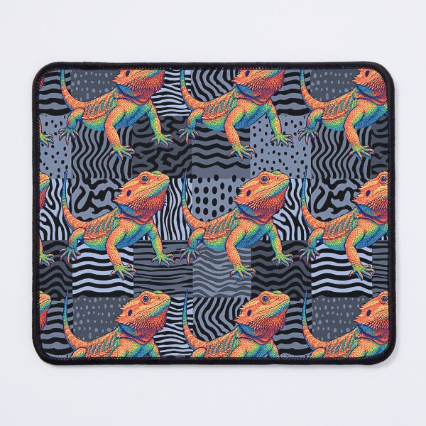 Item preview, Pop Art Bearded Dragon Pattern designed and sold by HausKatz.