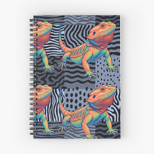Item preview, Pop Art Bearded Dragon Pattern designed and sold by HausKatz.