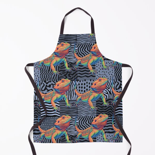 Item preview, Pop Art Bearded Dragon Pattern designed and sold by HausKatz.