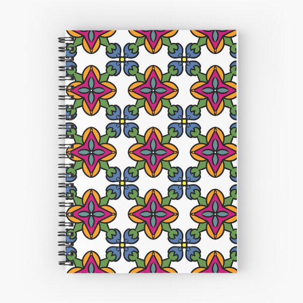 Item preview, Geometric Floral Pattern – Colorful Seamless Tile Design designed and sold by JPgroup9985.