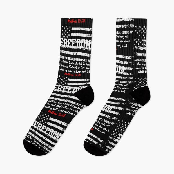 Item preview, Freedom Flag and Scripture Black and White designed and sold by CG-Custom-Ink.