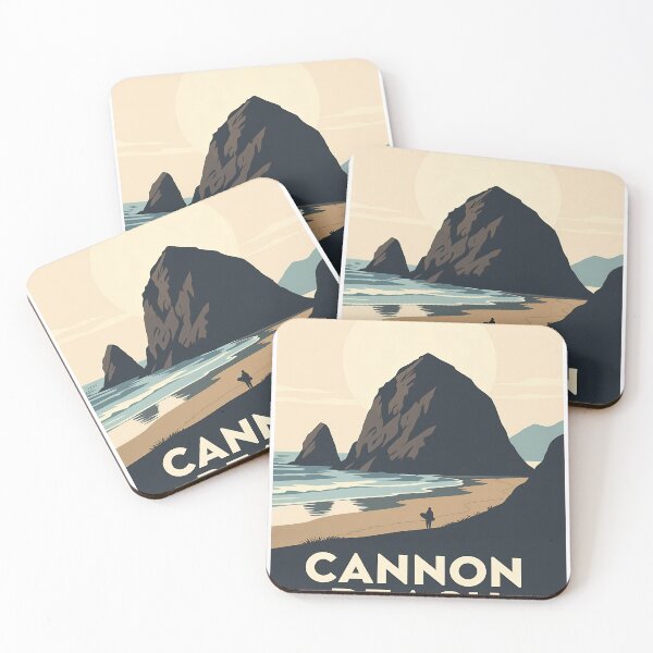 Item preview, Moody Cannon Beach, Oregon - Atmospheric Surfer & Haystack Rock designed and sold by Digital Dreams Arts.