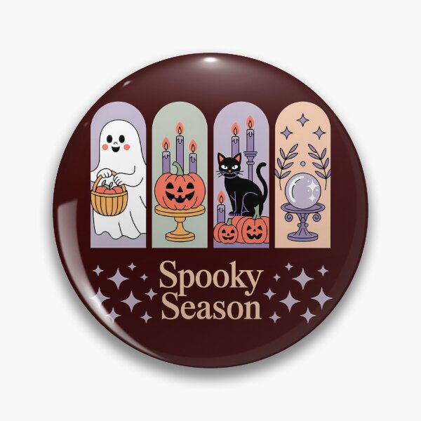 Item preview, Halloween Pattern Spooky Season designed and sold by KateLeap.