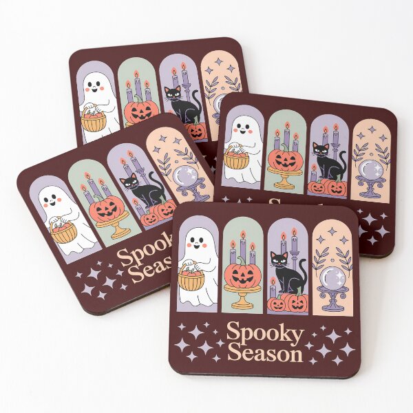 Item preview, Halloween Pattern Spooky Season designed and sold by KateLeap.
