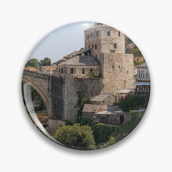 Item preview, Architecture Bosnia Mostar - Historical Bridge Balkans Travel designed and sold by Lyvion design.