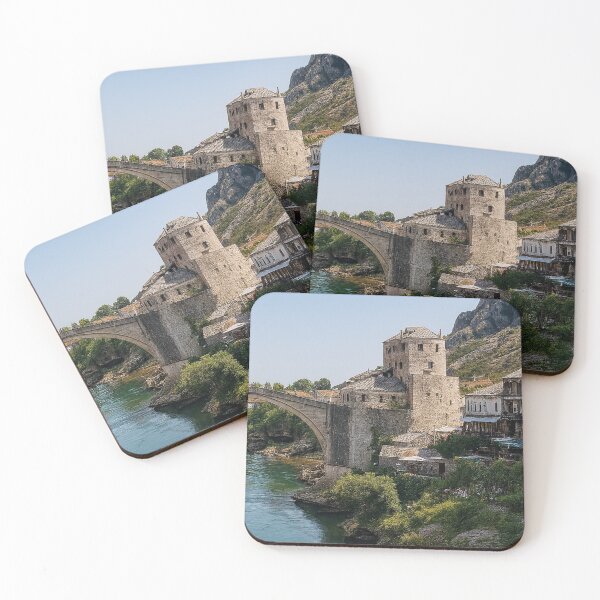 Item preview, Architecture Bosnia Mostar - Historical Bridge Balkans Travel designed and sold by Lyvion design.