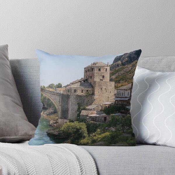 Item preview, Architecture Bosnia Mostar - Historical Bridge Balkans Travel designed and sold by Lyvion design.