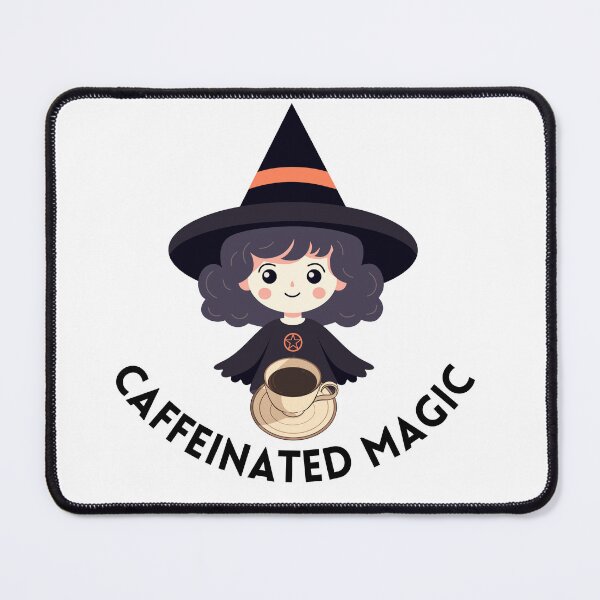 Item preview, Coffee Witch Design | Caffeinated Magic Aesthetic Art designed and sold by NatFil.