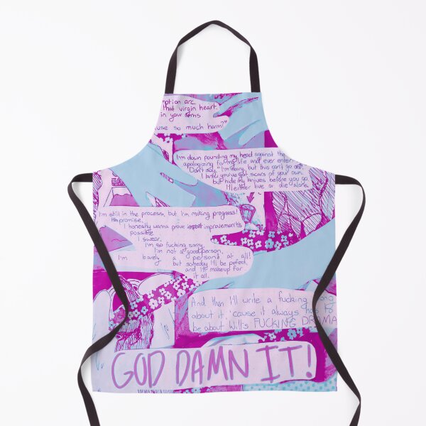 Item preview, Against The Kitchen Floor - Purple Variant designed and sold by HeadInTheGalaxy.